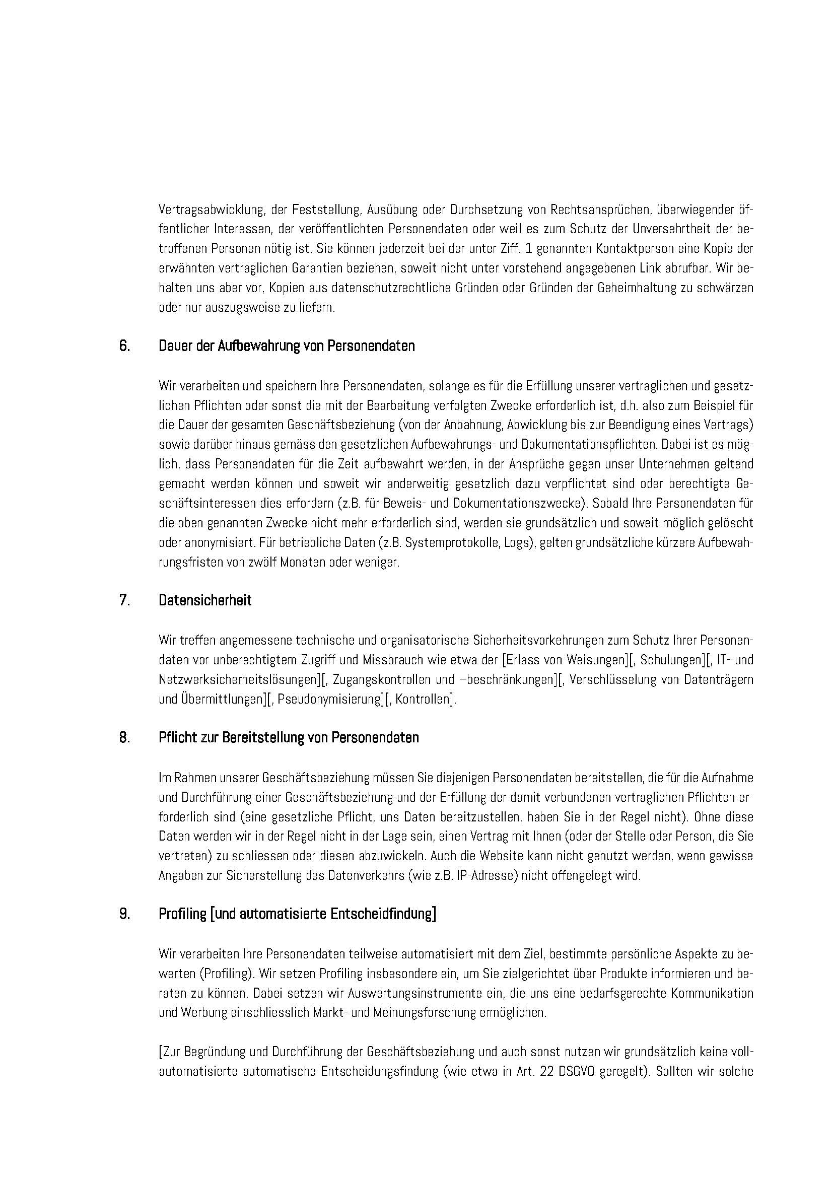datenschutz