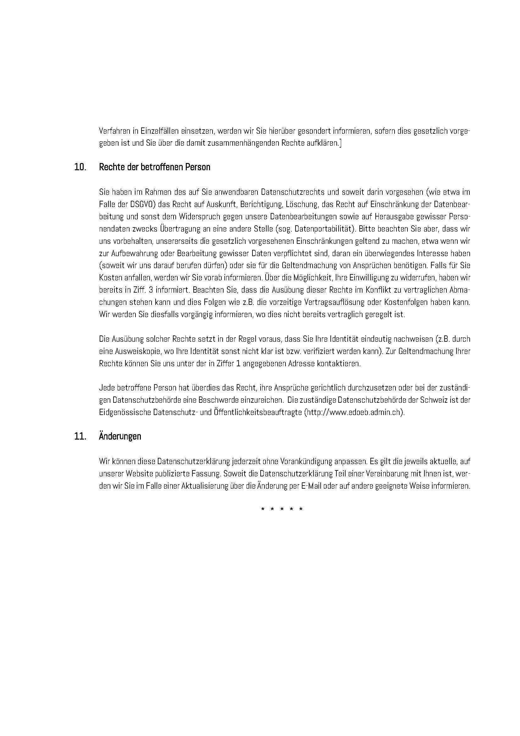 datenschutz